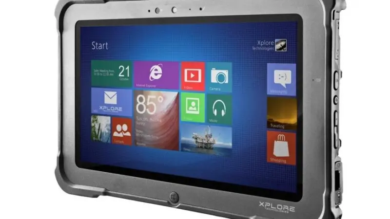 The device can withstand a 1.5 metre drop, keeping the software and system running
