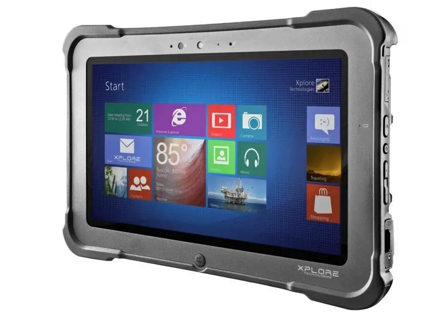 The device can withstand a 1.5 metre drop, keeping the software and system running