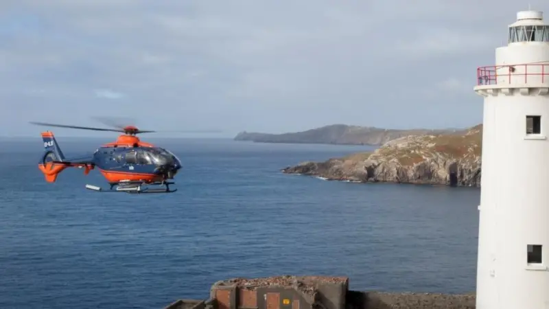 The General Lighthouse Authorities started using helicopters for some operations as far back as the 1960s