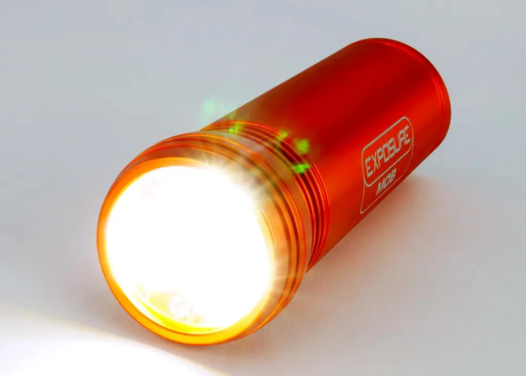 Exposure's MOB Search Light floats and automatically enters a very bright strobe mode if dropped into water