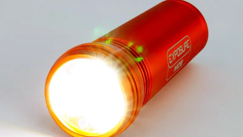 Exposure's MOB Search Light floats and automatically enters a very bright strobe mode if dropped into water