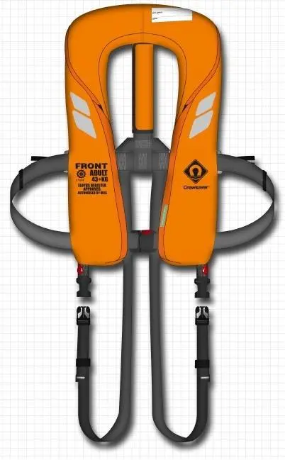 Crewsaver's Seacrewsader 290N 3D lifejacket