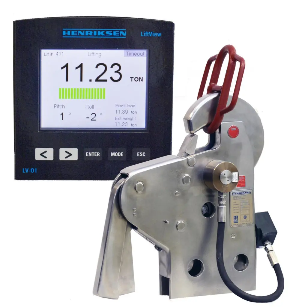 Henriksen says its new LiftView system, which features a high quality sensor, addresses the dangers that can come with attempting to lift an overloaded boat