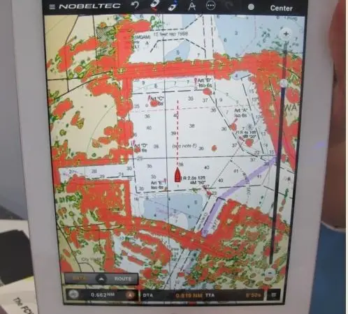This development of using I-Phones and I-Pads as navigation tools and the use of wireless links on boats is part of a trend with modern navigation electronics