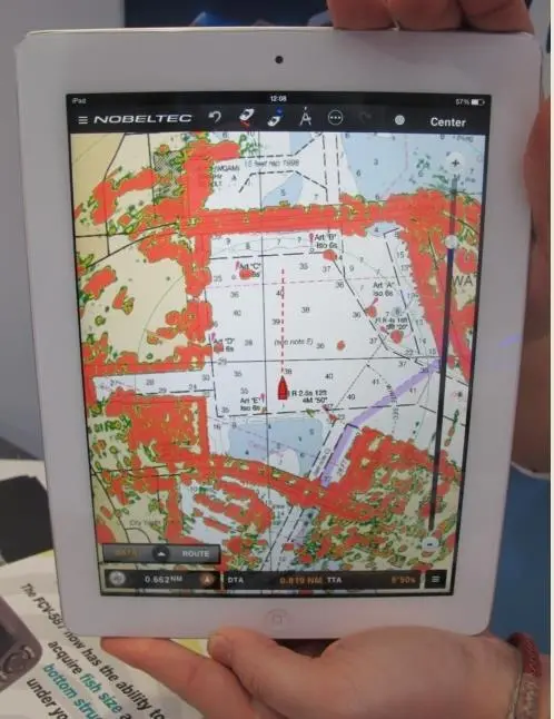 This development of using I-Phones and I-Pads as navigation tools and the use of wireless links on boats is part of a trend with modern navigation electronics