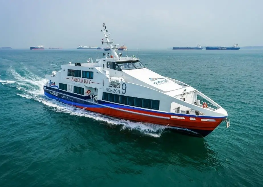 The hull design has been extensively tank tested to minimise the vessel’s power demand