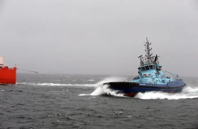 Ostensjo operate a fleet of modern escort tugs (Ostensjo)