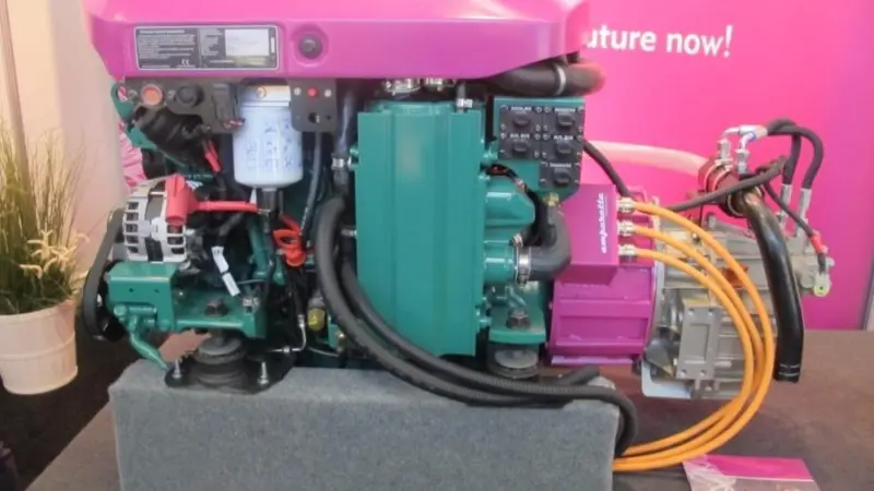 One of the attributes of the Hydropack system is that the main diesel engine operates at a constant speed