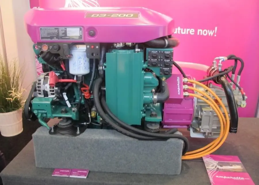One of the attributes of the Hydropack system is that the main diesel engine operates at a constant speed