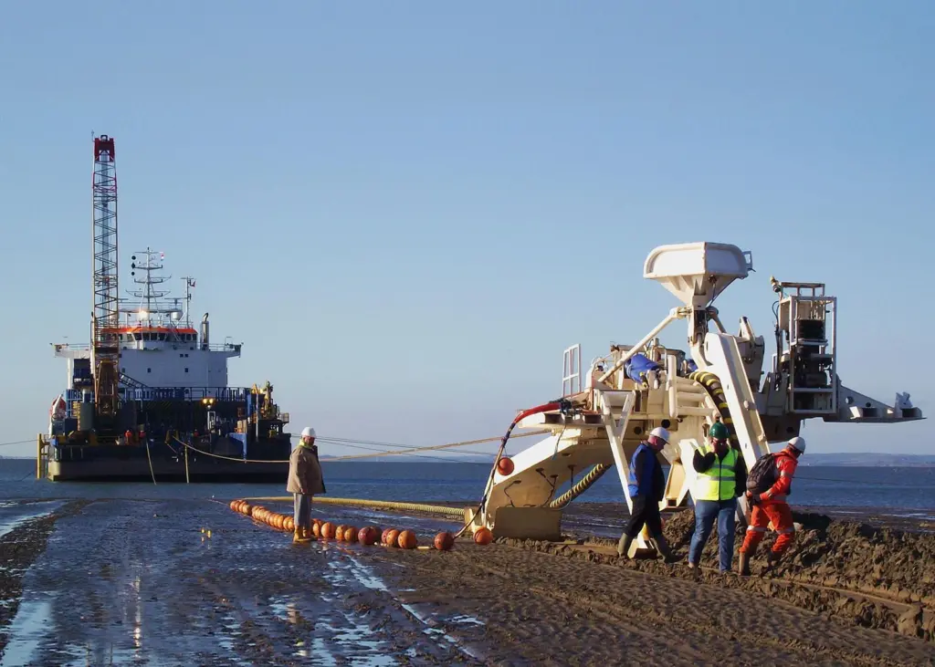 Cable laying could be more efficient if a supergrid is developed, photo: Megasam4256