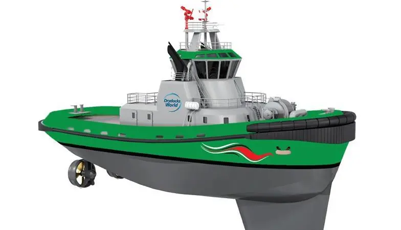 Drydocks World in Dubai placed an order for no less than nine Wärtsilä-designed eco-tugs that will run on LNG