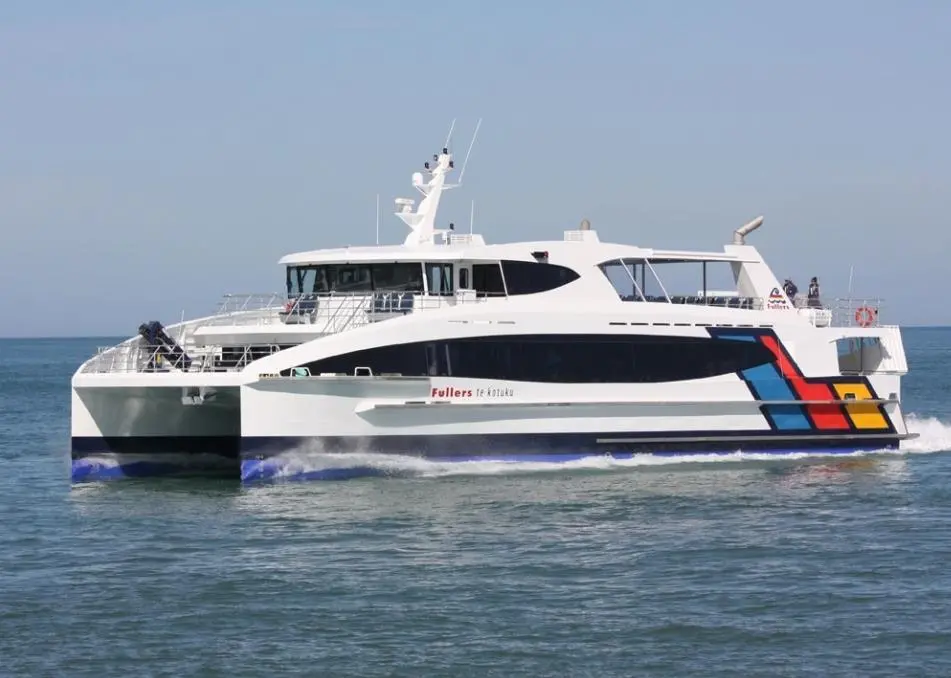 Te Kotuku is powered by a pair of Cummins QSK 38 main engines, each producing 1044kW at 1800rpm, giving a service speed of 26 knots