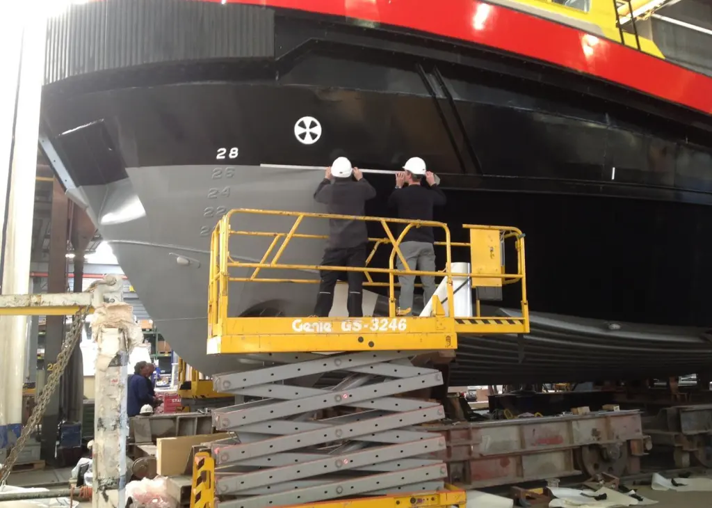 The Thorn-D antifouling foil has proven its worth during the Damen/Micanti pilot project