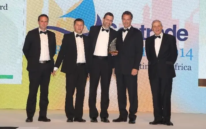 The Technical Innovation prize, Seatrade Awards Middle East, Indian Subcontinent and Africa went to Caterpillar Propulsion