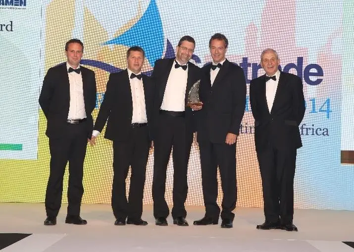The Technical Innovation prize, Seatrade Awards Middle East, Indian Subcontinent and Africa went to Caterpillar Propulsion