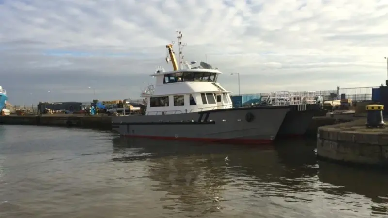 The Alicat 21m vessel, yet to be named, is a third of class design already in service on two UK projects and features a resiliently mounted centre twin deck superstructure