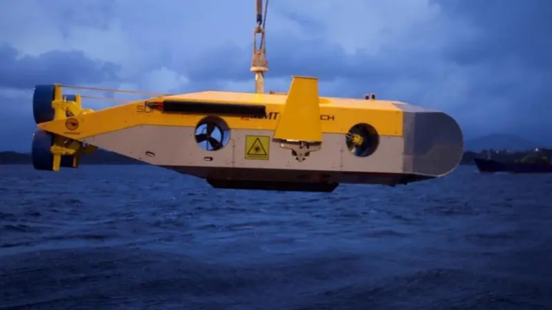 The ROV propulsion has allowed MMT to reach speeds well over 6 knots