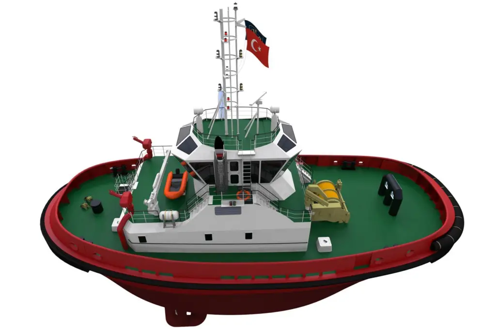 Sanmar have introduced another innovative design to their range of tugs (Sanmar)