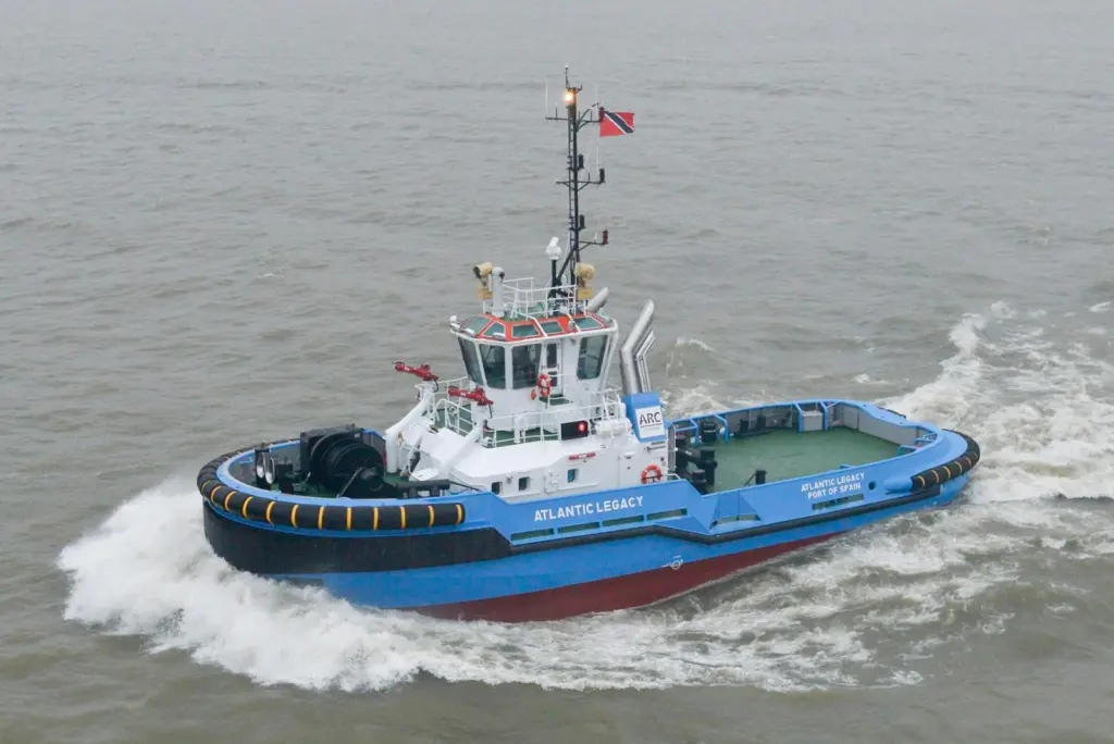 Both tugs for ARC Towage are from the popular  Damen ASD 2810 range (Damen)