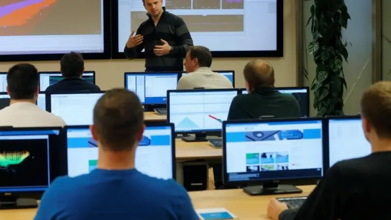 An EIVA training course session