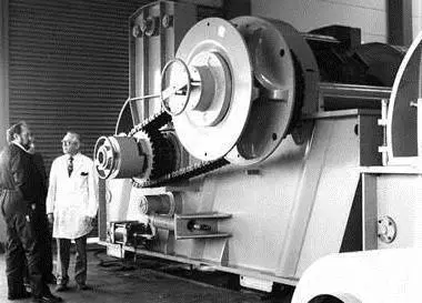 Hatlapa towing winch, circa 1974
