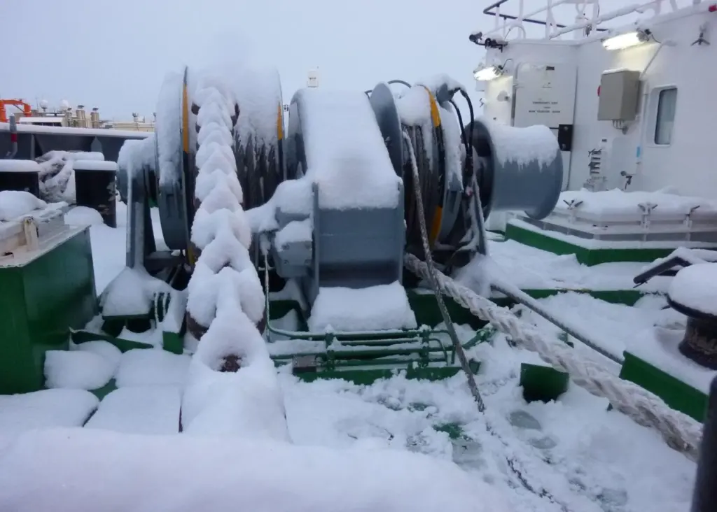 Adria Winches’ cold temperature designs need to cope with particularly harsh environments