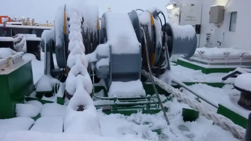 Adria Winches’ cold temperature designs need to cope with particularly harsh environments