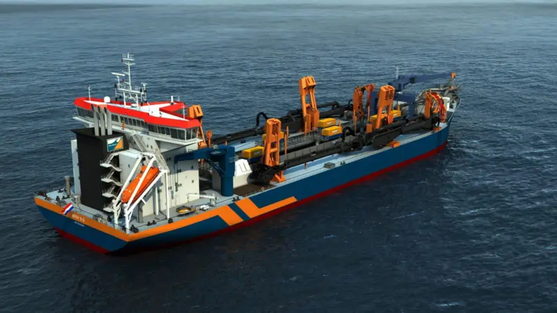 Each new vessel will feature a 17,000 m3 hopper capacity