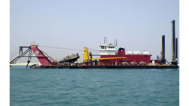 GLD&D will deploy its cutter suction dredger Ohio for the Suez Canal works
