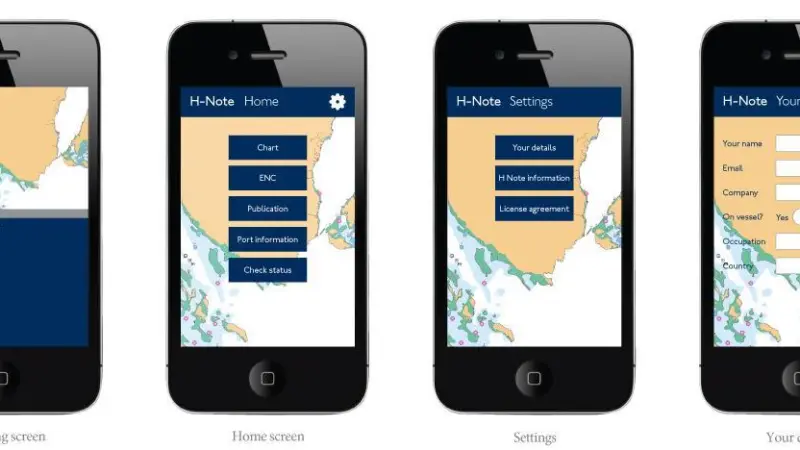 UKHO has launched the new ADMIRALTY H-Note App