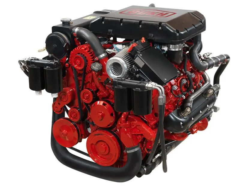 Bukh's VGT 500 engine which has been received USCG acceptance