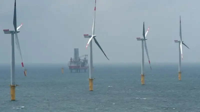 Impression of proposed Block Island windfarm