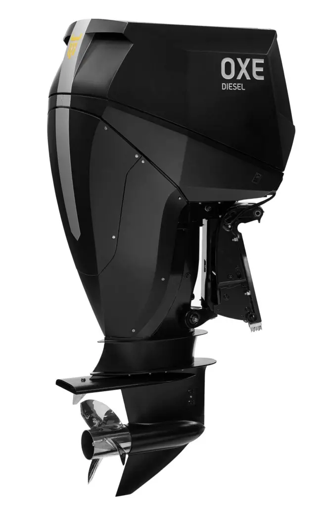 The new OXE Diesel outboard engine