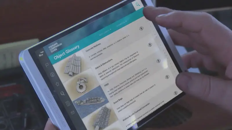 The FishSAFE app will help make life safer for North Sea fishermen
