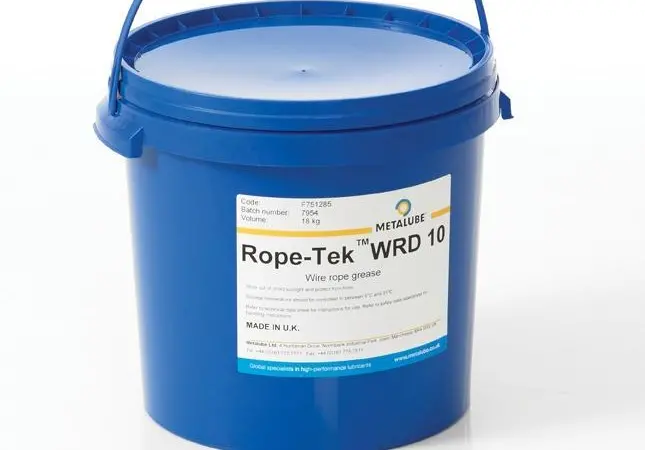 The Rope-Tek WRD range features products each made from high performance base oils and thickeners