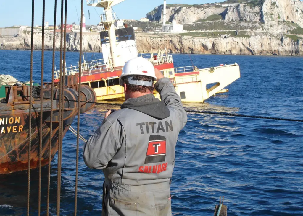 Salvage work, though less frequent, is on a much larger scale (Photo: Titan Salvage)
