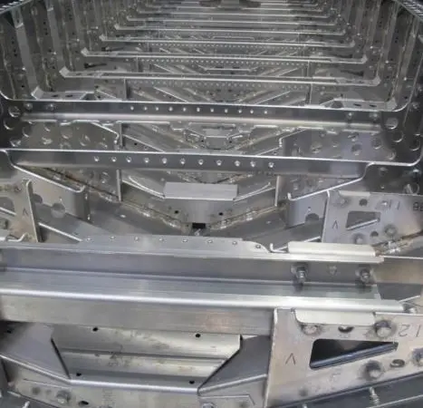 The aluminium hulls are fully welded using 8 mm plating and fitted with closely spaced transverse framing