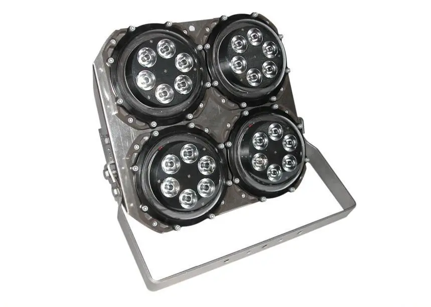 The four-module version of the FL60 Spot beam floodlight