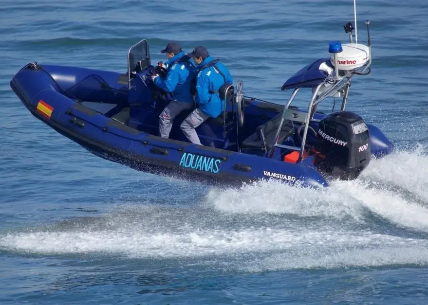 The rigid hull part of the RIB hull is foam filled for additional safety