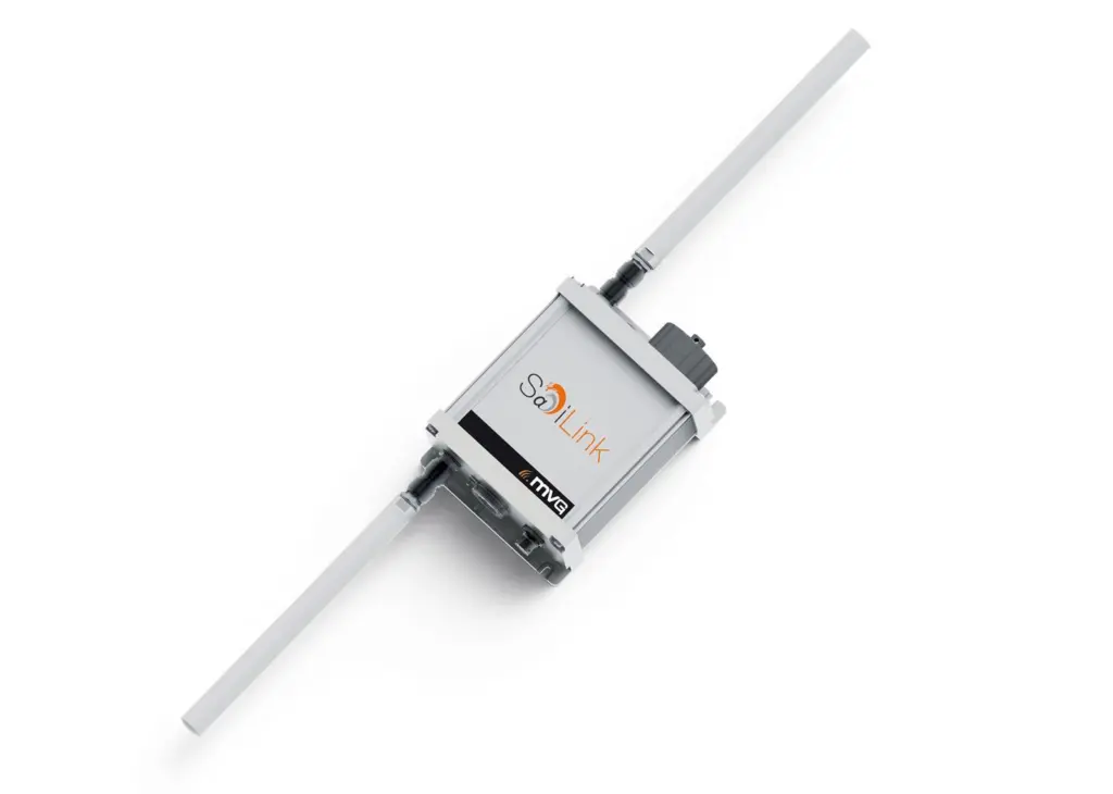 Through a two antenna transmitter receiver, the terminals connect to 4G networks