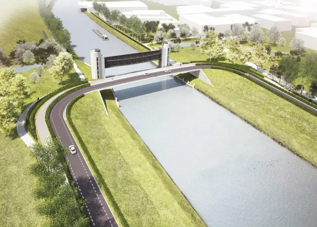 The new Limmel Lock is expected to be complete in 2018