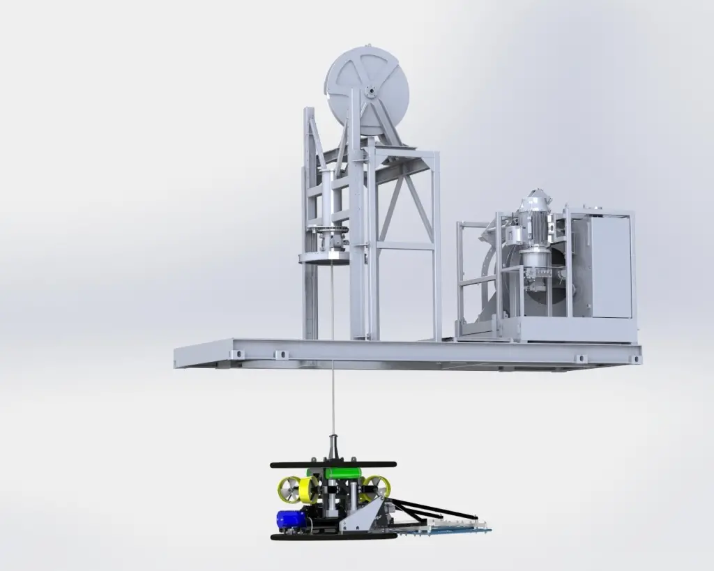 d'ROP was initially designed for the operation from Osiris’ newly launched custom-built survey vessel 'Bibby Athena'
