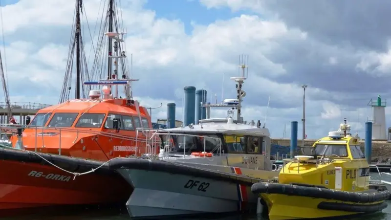 Some of Ocean 3's vessel fendering systems in action