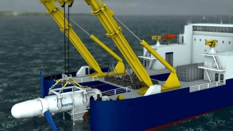 The new ROV will be operated from Mojo's ground breaking tidal energy vessel, the HF4