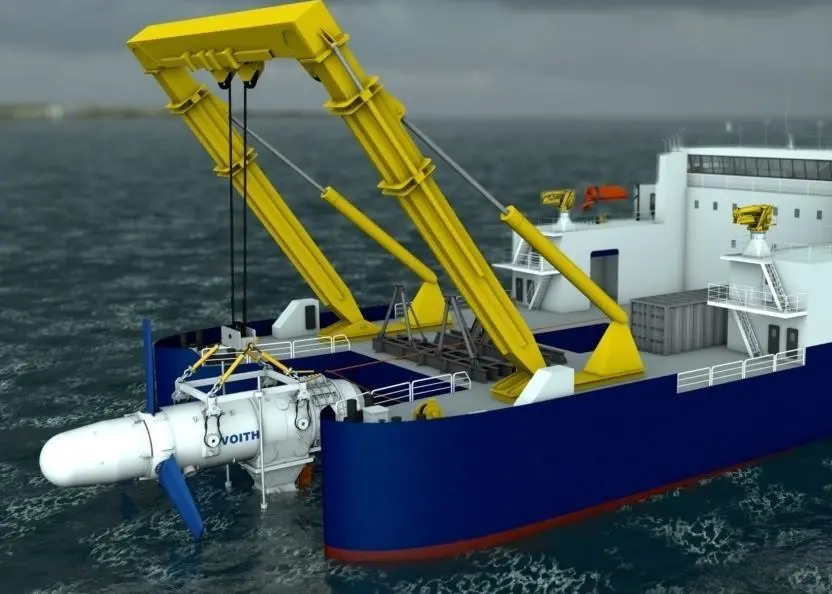 The new ROV will be operated from Mojo's ground breaking tidal energy vessel, the HF4