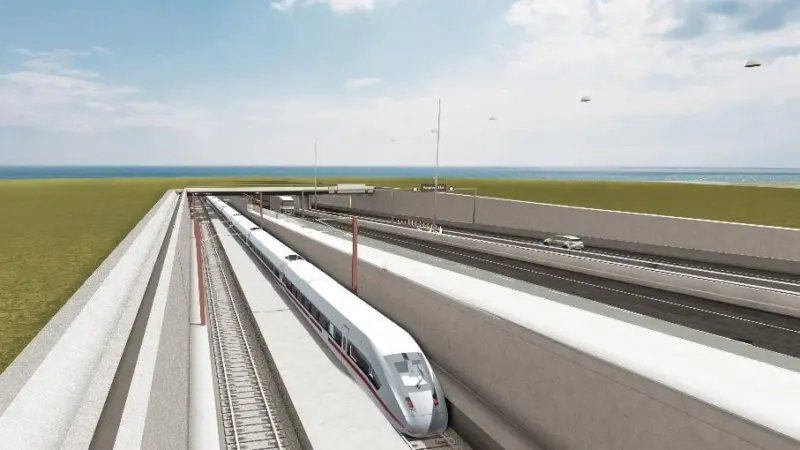 A CGI rendering of the proposed tunnel