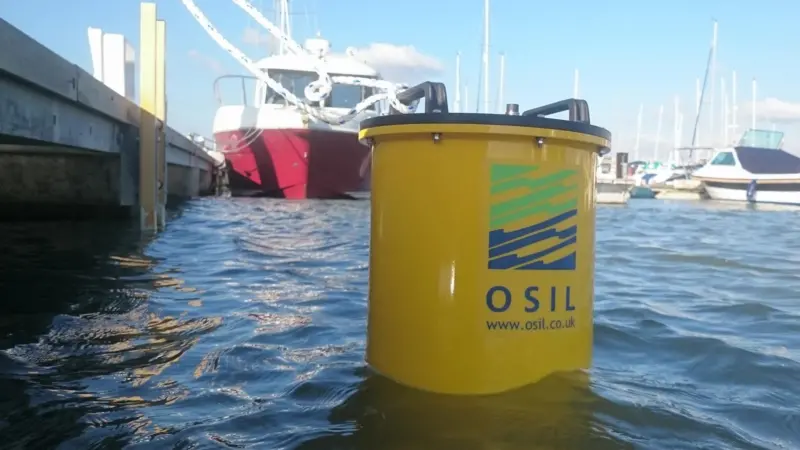 The Micro Field Buoy is just 0.3m in diameter and weighs 15kg