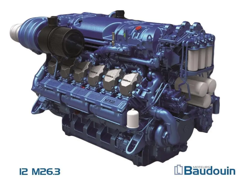The M26.3 is compliant with all applicable marine and inland shipping exhaust emission regulations
