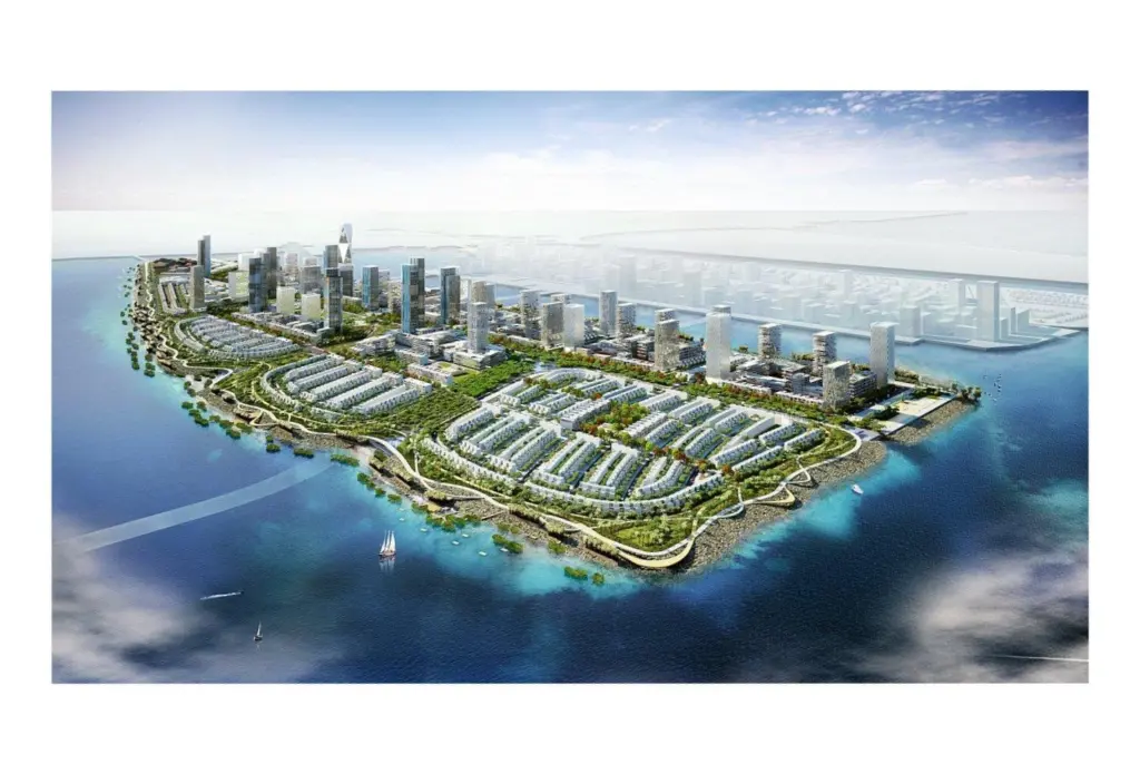 Some 160 hectares of land will be reclaimed for the creation of Pluit City
