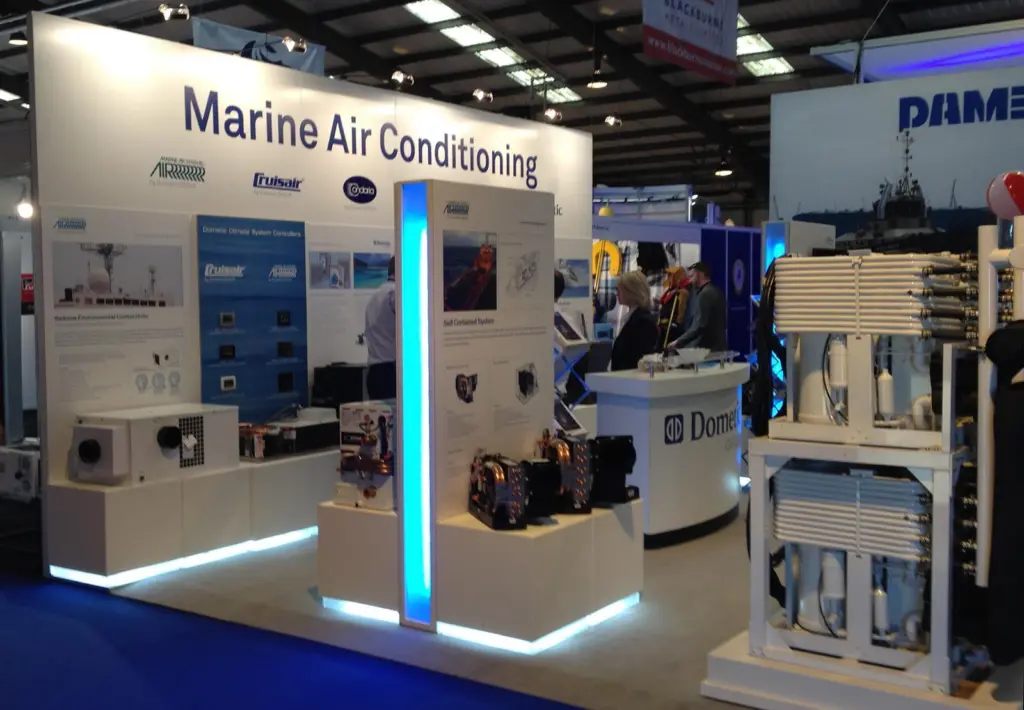 Dometic Marine’s stand at Seawork 2014
